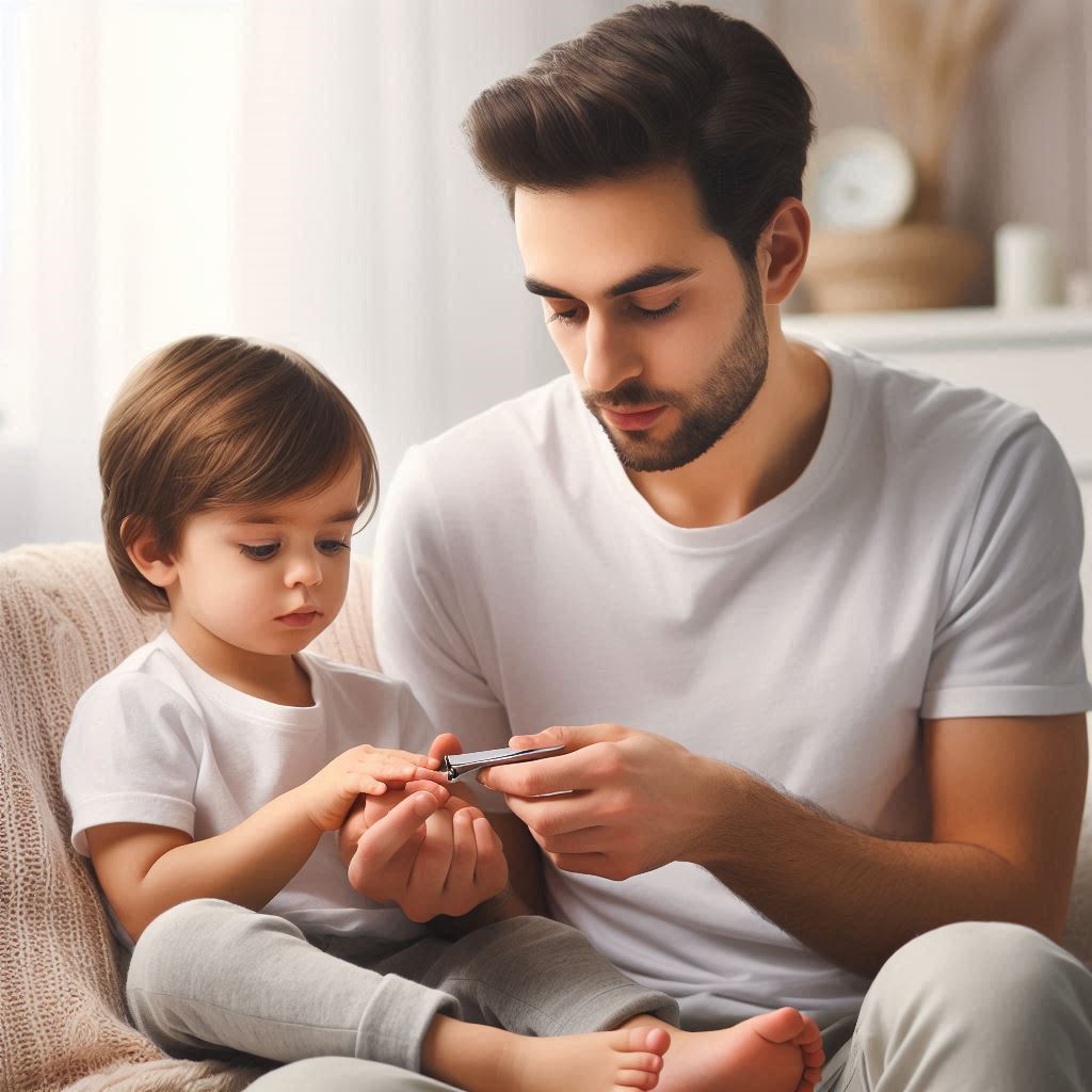 "Keeping nails clean and trimmed helps prevent dirt and germs from getting trapped under the nails. Show your child how to"