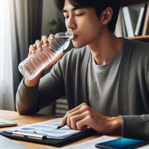 Staying-hydrated-while-working-with-easy-productivity-ideas