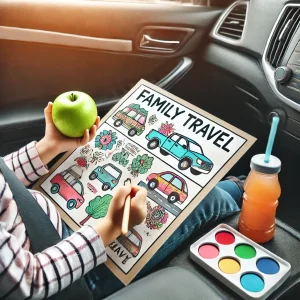 Here-is-one-image-showing-a-child-enjoying-a-healthy-snack-and-a-travel-friendly-activity-in-a-car.-Let-me-create-two-more.